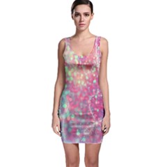 Colorful Sparkles Sleeveless Bodycon Dress by Brittlevirginclothing