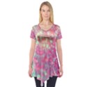 Colorful sparkles Short Sleeve Tunic  View1