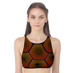 Art Psychedelic Pattern Tank Bikini Top by Amaryn4rt