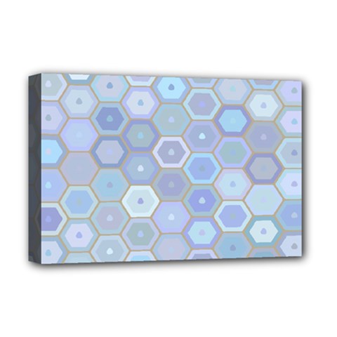 Bee Hive Background Deluxe Canvas 18  X 12   by Amaryn4rt