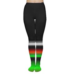 Colorful Neon Background Images Women s Tights by Amaryn4rt