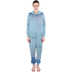 Digital Pattern Hooded Jumpsuit (ladies) 