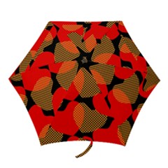 Heart Pattern Mini Folding Umbrellas by Amaryn4rt