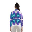 Light Blue Heart Images Wind Breaker (Women) View2