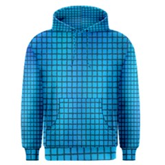 Seamless Blue Tiles Pattern Men s Pullover Hoodie by Amaryn4rt