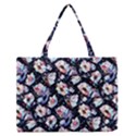 Filtered Anemones  Medium Zipper Tote Bag View1