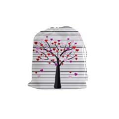 Love Tree Drawstring Pouches (medium)  by Valentinaart