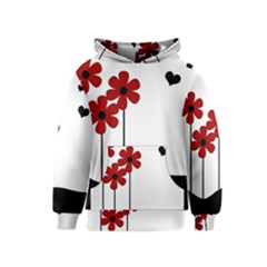 Flowers Kids  Pullover Hoodie