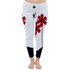 Flowers Classic Winter Leggings