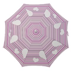 Pink Valentines Day Design Straight Umbrellas