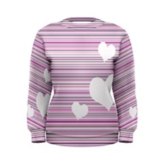 Pink Valentines Day Design Women s Sweatshirt