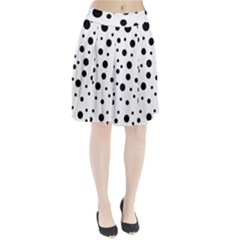 Dots And Hart Pleated Skirt