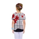 Cute floral desing Kids  One Piece Tee View2