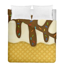 Ice Cream Zoom Duvet Cover Double Side (full/ Double Size)