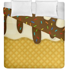 Ice Cream Zoom Duvet Cover Double Side (king Size)