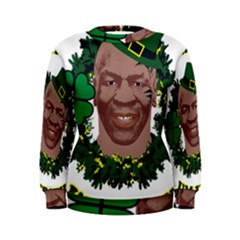 Kith Me I m Irith, Mike Tyson St Patrick s Day Design Women s Sweatshirt by twistedimagetees