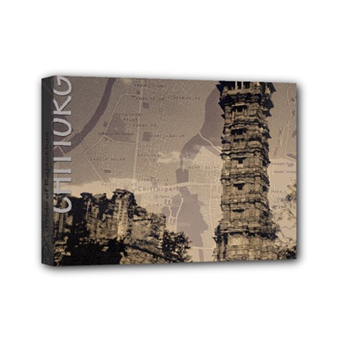 Chittorgarh Mini Canvas 7  X 5  by fatfatiya