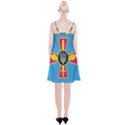 Ensign of The Ukrainian Air Force Spaghetti Strap Velvet Dress View2