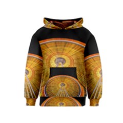 Abstract Blur Bright Circular Kids  Pullover Hoodie