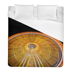 Abstract Blur Bright Circular Duvet Cover (Full/ Double Size)