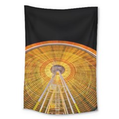 Abstract Blur Bright Circular Large Tapestry