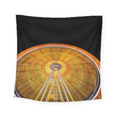 Abstract Blur Bright Circular Square Tapestry (Small)