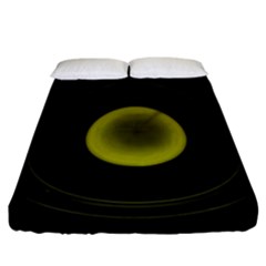 Abstract Futuristic Lights Dream Fitted Sheet (california King Size) by Amaryn4rt