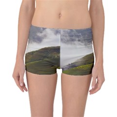 Agriculture Clouds Cropland Boyleg Bikini Bottoms by Amaryn4rt