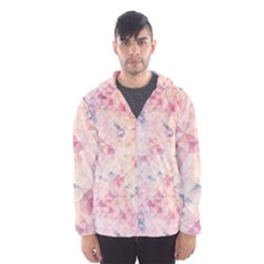 Pastel Diamond Hooded Wind Breaker (men) by Brittlevirginclothing