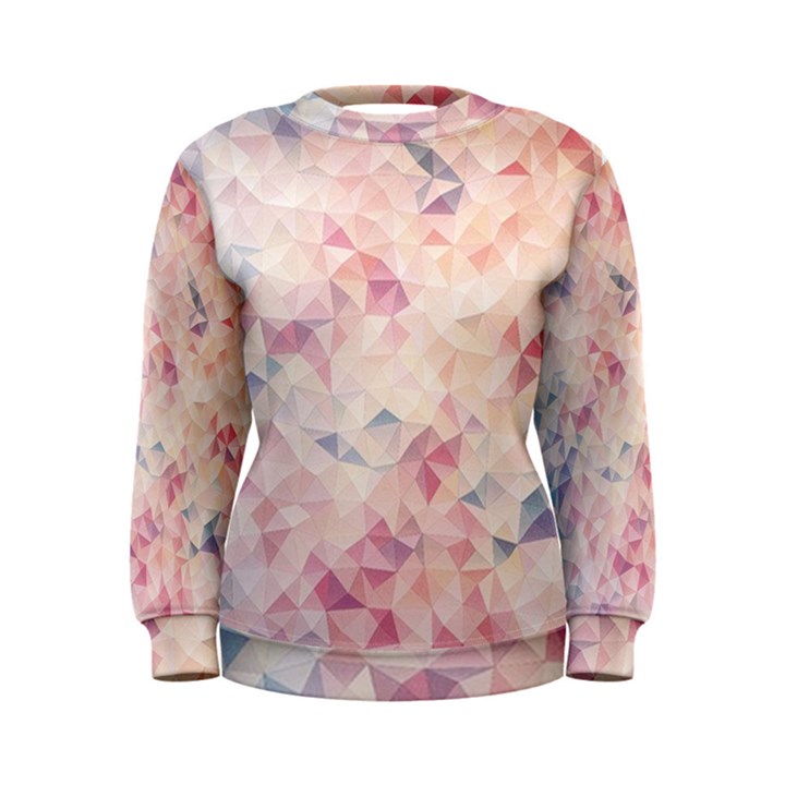 Pastel diamond Women s Sweatshirt