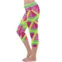 Lovely watermelon Capri Yoga Leggings View2