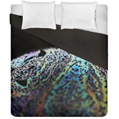 Bubble Iridescent Soap Bubble Duvet Cover Double Side (california King Size) by Amaryn4rt