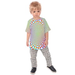 Color Abstract Background Textures Kids  Raglan Tee