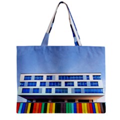 Office Building Zipper Mini Tote Bag by Amaryn4rt