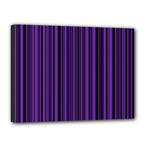 Purple Canvas 16  X 12  by Valentinaart