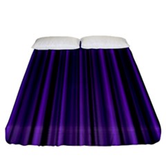 Purple Fitted Sheet (king Size)