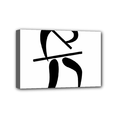 Arnis Pictogram Mini Canvas 6  X 4  by abbeyz71