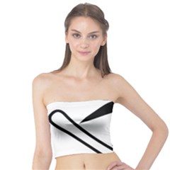 Snowboarding Pictogram  Tube Top by abbeyz71