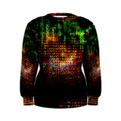 Radar Kaleidoscope Pattern Women s Sweatshirt