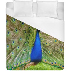 Peacock Animal Photography Beautiful Duvet Cover (California King Size)