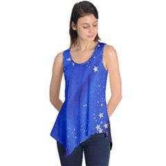 The Substance Blue Fabric Stars Sleeveless Tunic