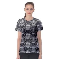 Sugar Skull Women s Sport Mesh Tee