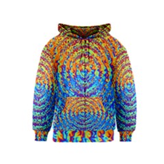 Background Color Game Pattern Kids  Zipper Hoodie