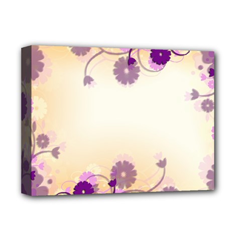 Background Floral Background Deluxe Canvas 16  X 12   by Amaryn4rt