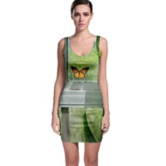 Butterfly #17 Sleeveless Bodycon Dress