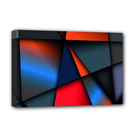3d And Abstract Deluxe Canvas 18  X 12   by Nexatart