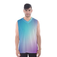 Background Blurry Template Pattern Men s Basketball Tank Top