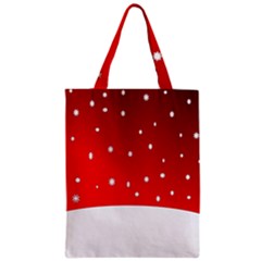 Christmas Background  Zipper Classic Tote Bag