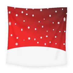 Christmas Background  Square Tapestry (Large)