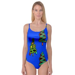 Christmas Trees Camisole Leotard 